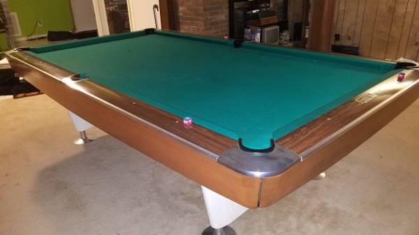 valley pool table disassembly