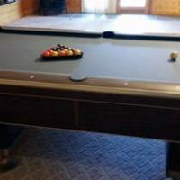 8' Fischer Cavalier Pool Table